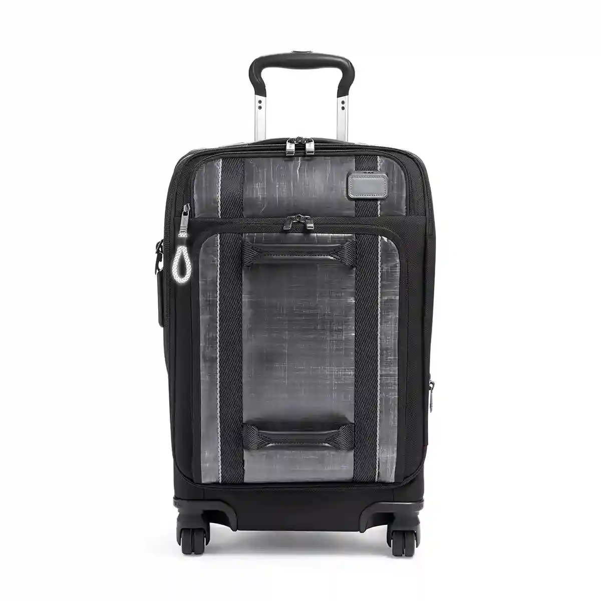 International Front Lid 4 Wheeled Carry-On Blck/White