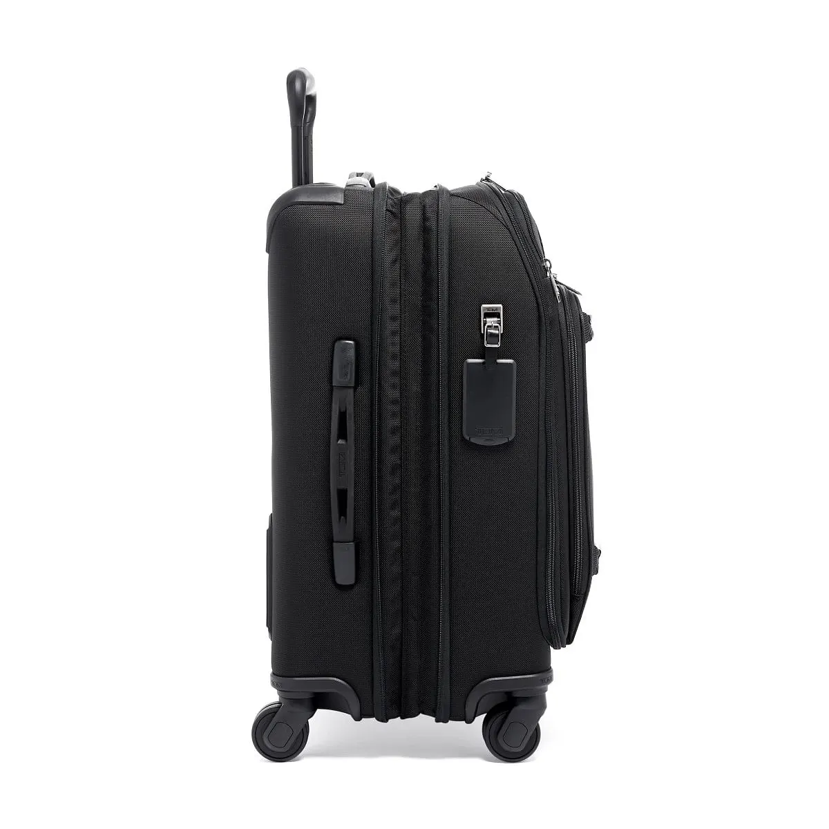 Continental Front Lid 4 Wheeled Carry-On Black