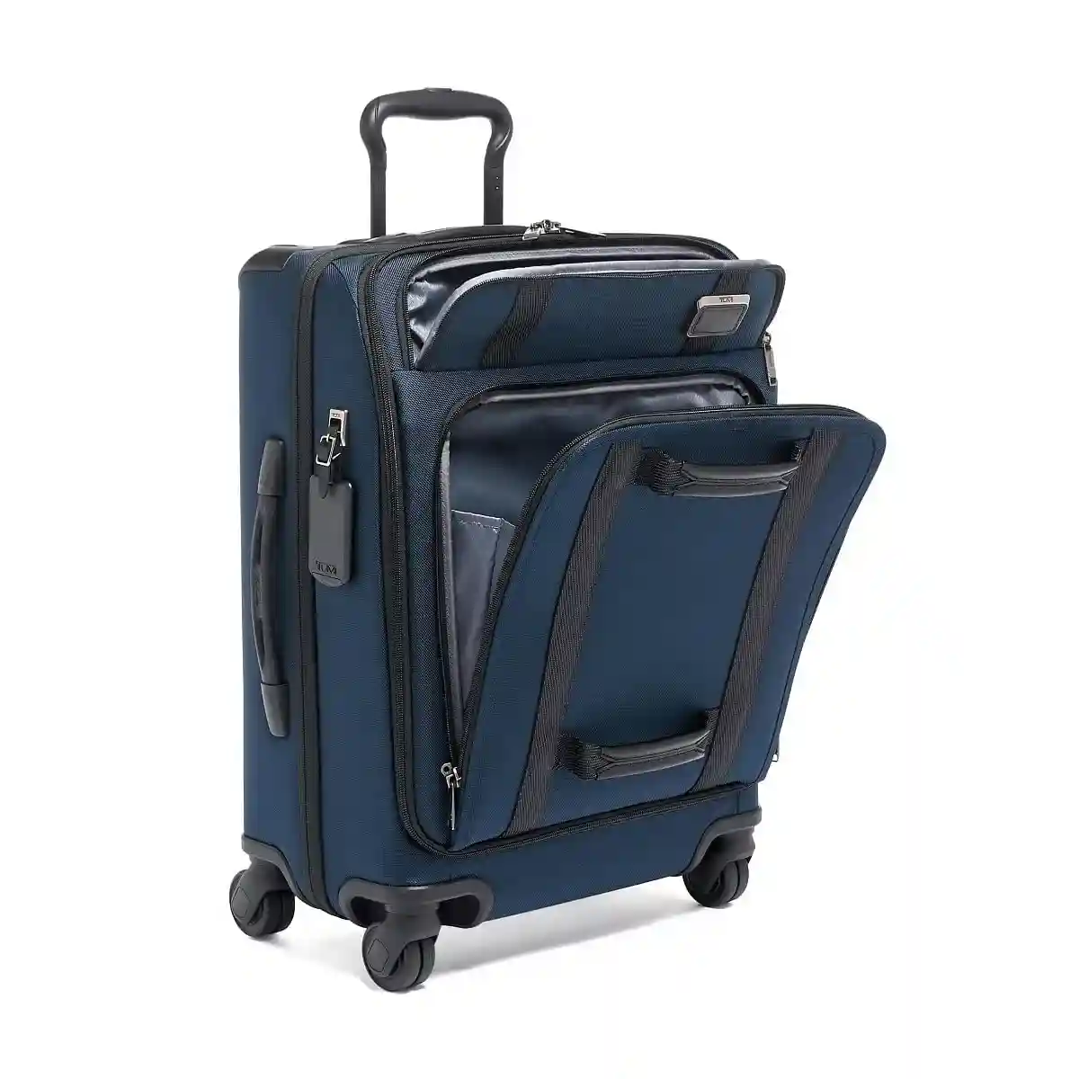 Continental Front Lid 4 Wheeled Carry-On Navy
