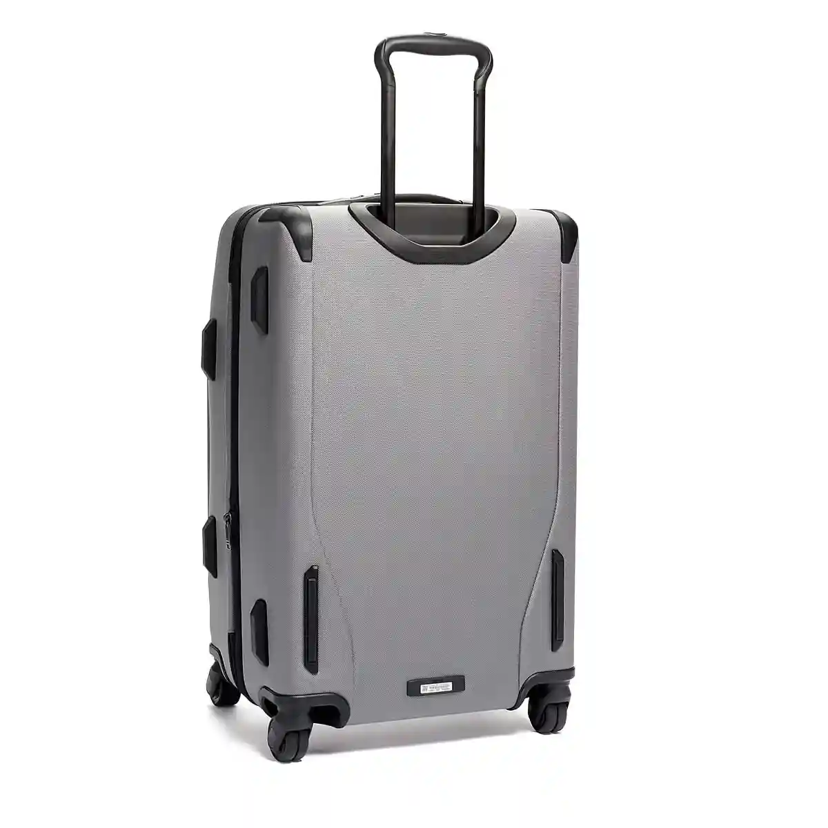 Short Trip Expandable 4 Wheeled Packing Case Checked Luggage Grey/Bright Lime