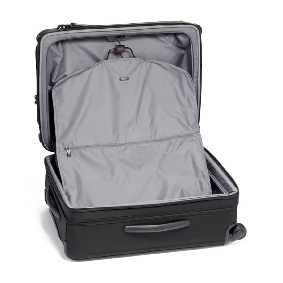 Short Trip Expandable 4 Wheeled Packing Case Checked Luggage Black