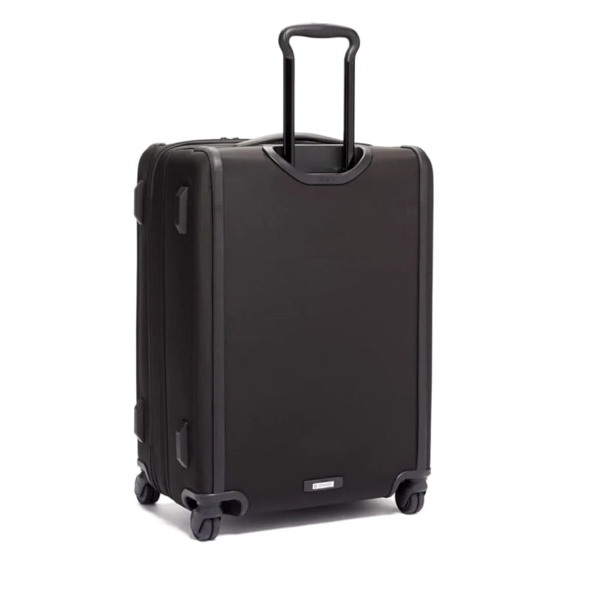 Short Trip Expandable 4 Wheeled Packing Case Checked Luggage Black