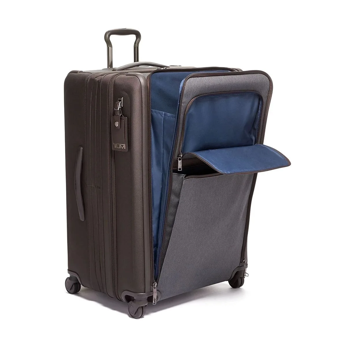 Medium Trip Expandable 4 Wheeled Packing Case Checked Luggage Anthracite