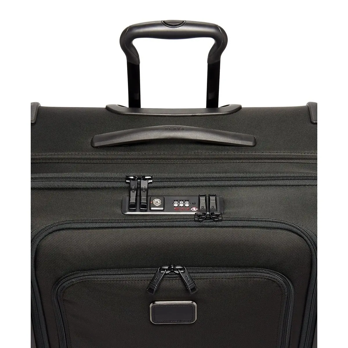 Medium Trip Expandable 4 Wheeled Packing Case Checked Luggage Black