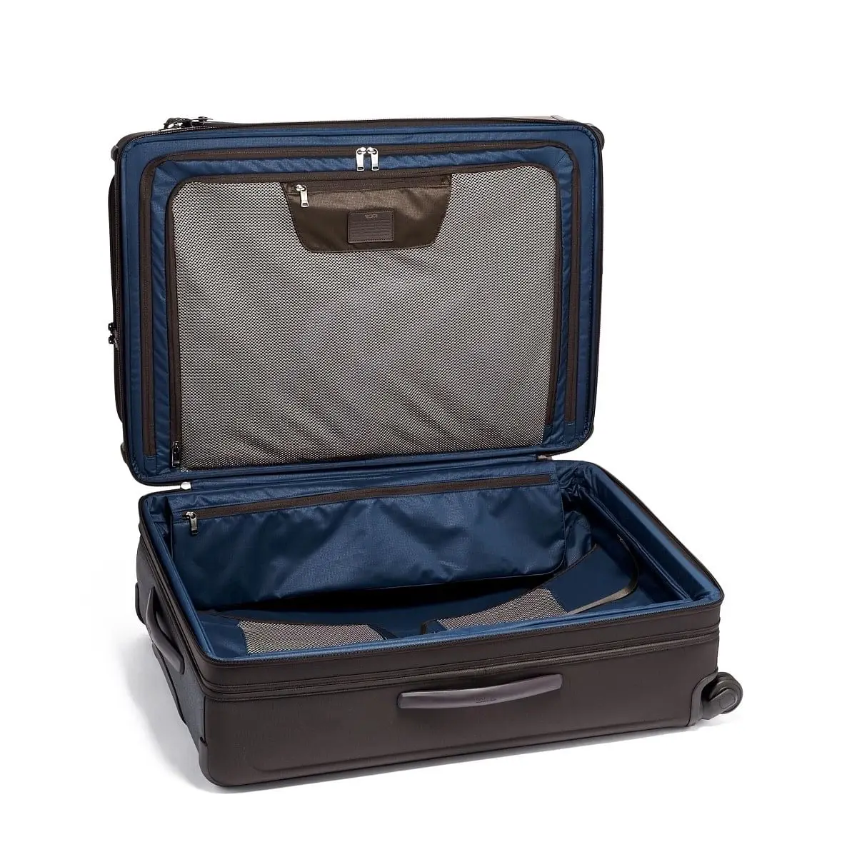 Extended Trip Expandable 4 Wheeled Packing Case Checked Luggage Anthracite