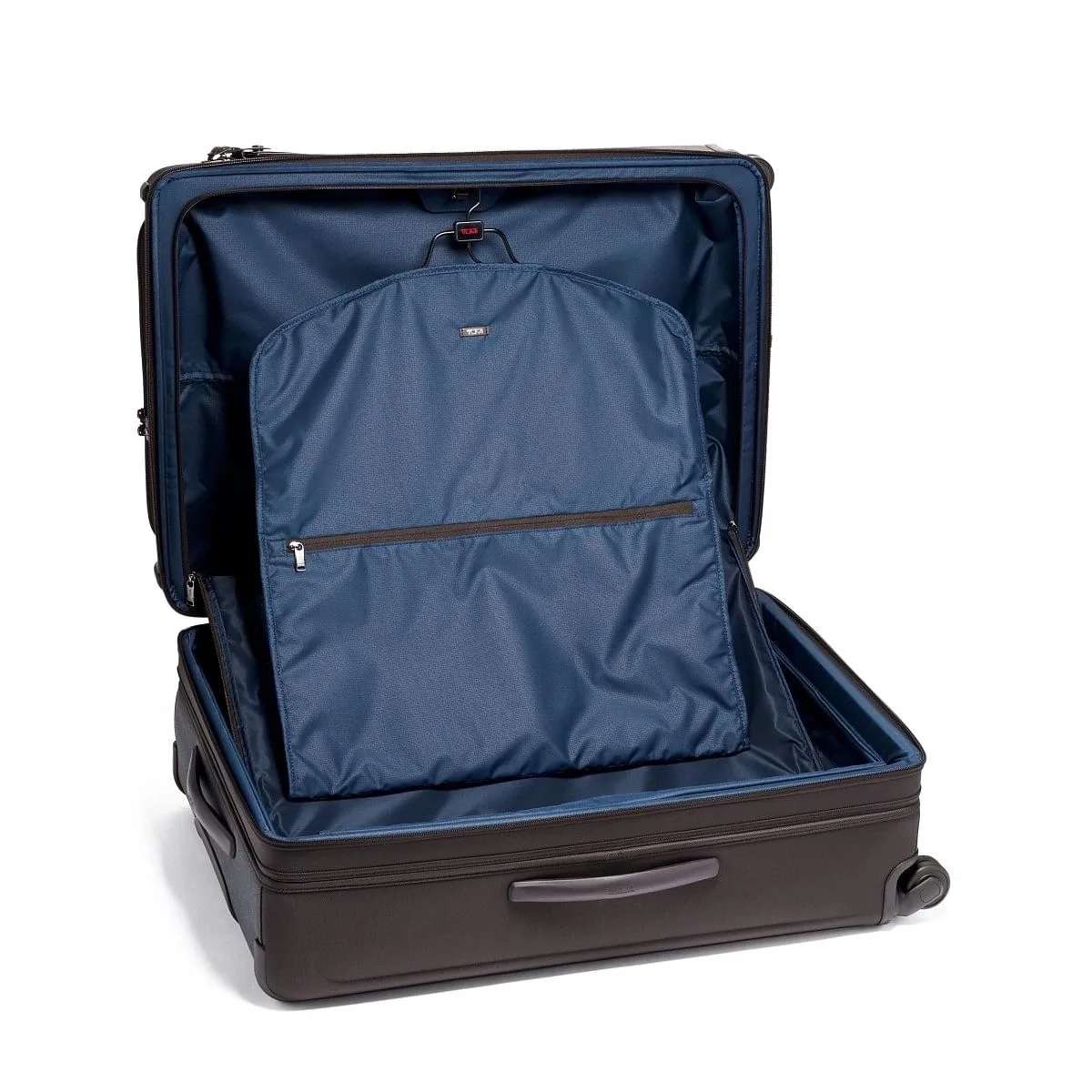 Extended Trip Expandable 4 Wheeled Packing Case Checked Luggage Anthracite