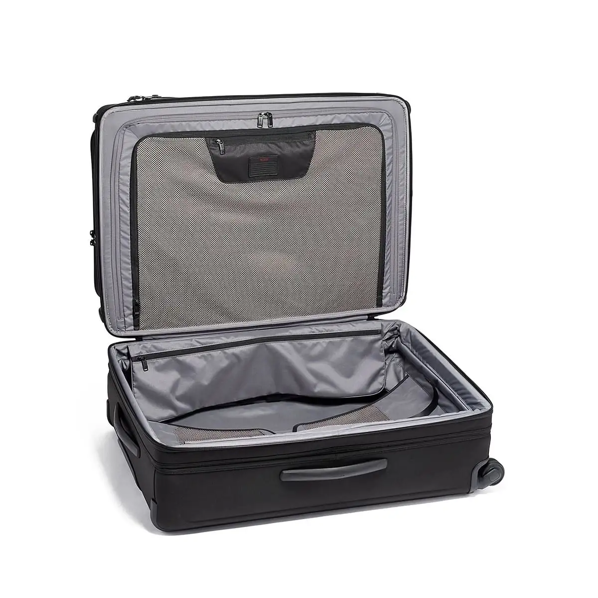 Extended Trip Expandable 4 Wheeled Packing Case Checked Luggage Black