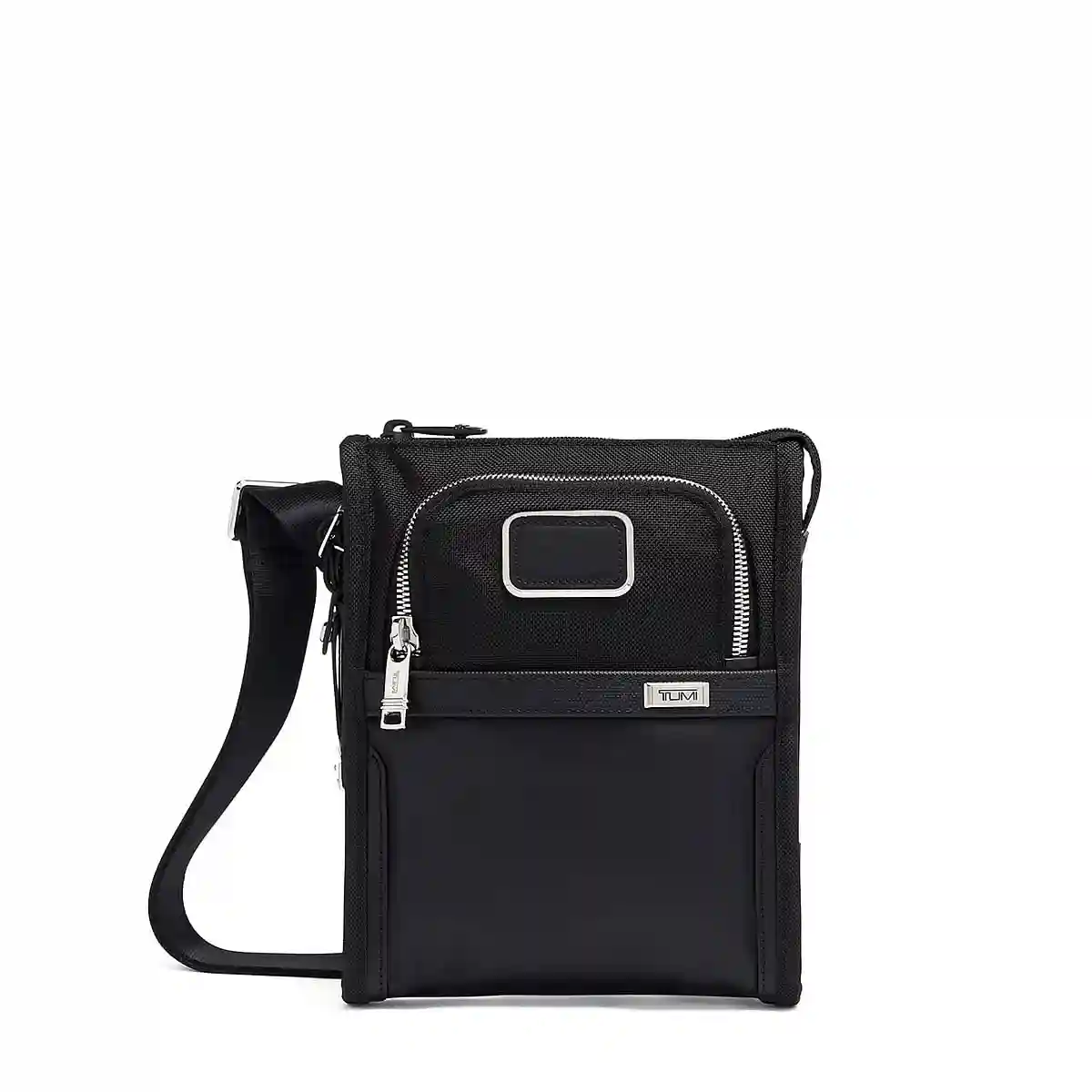 Pocket Bag Small Crossbody Black Chrome