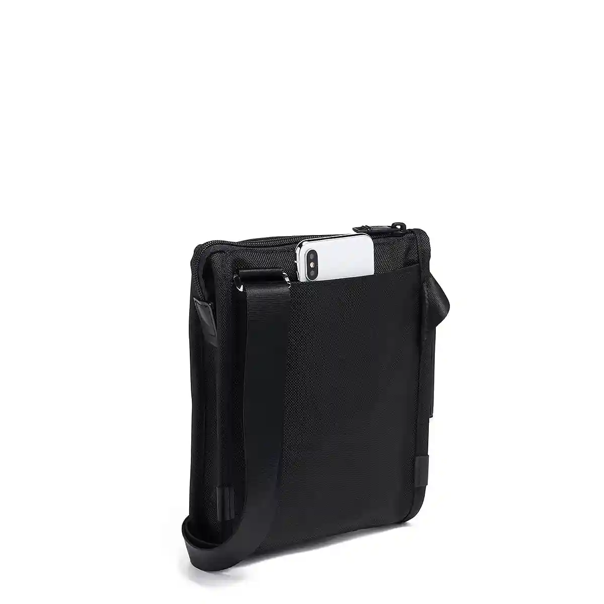 Pocket Bag Small Crossbody Black Chrome