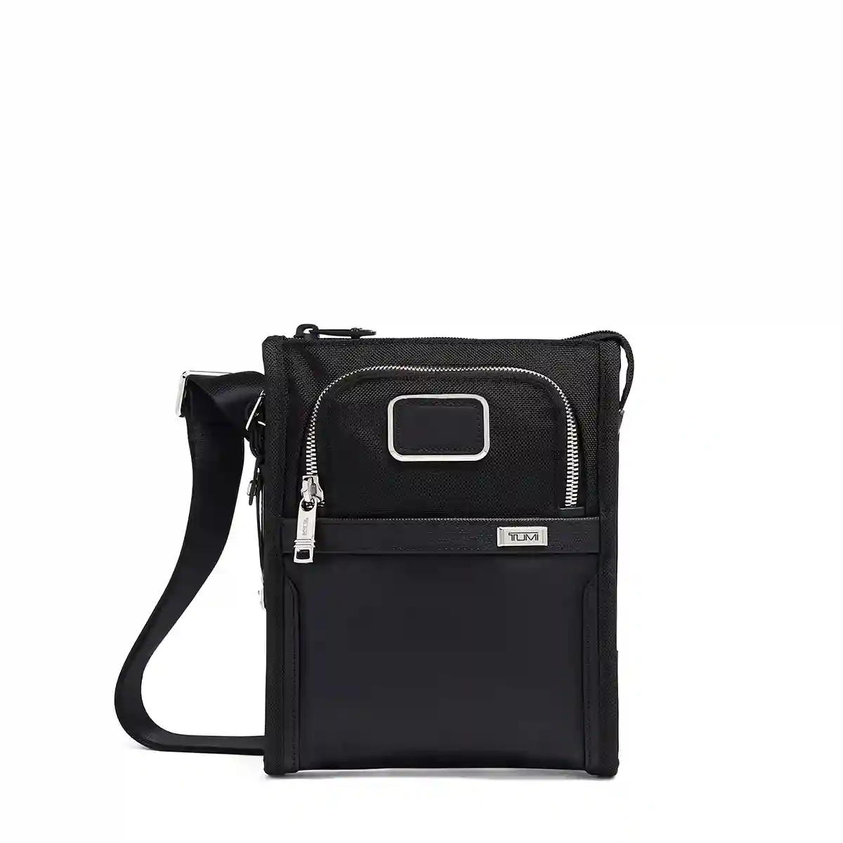 Pocket Bag Small Crossbody Black Chrome