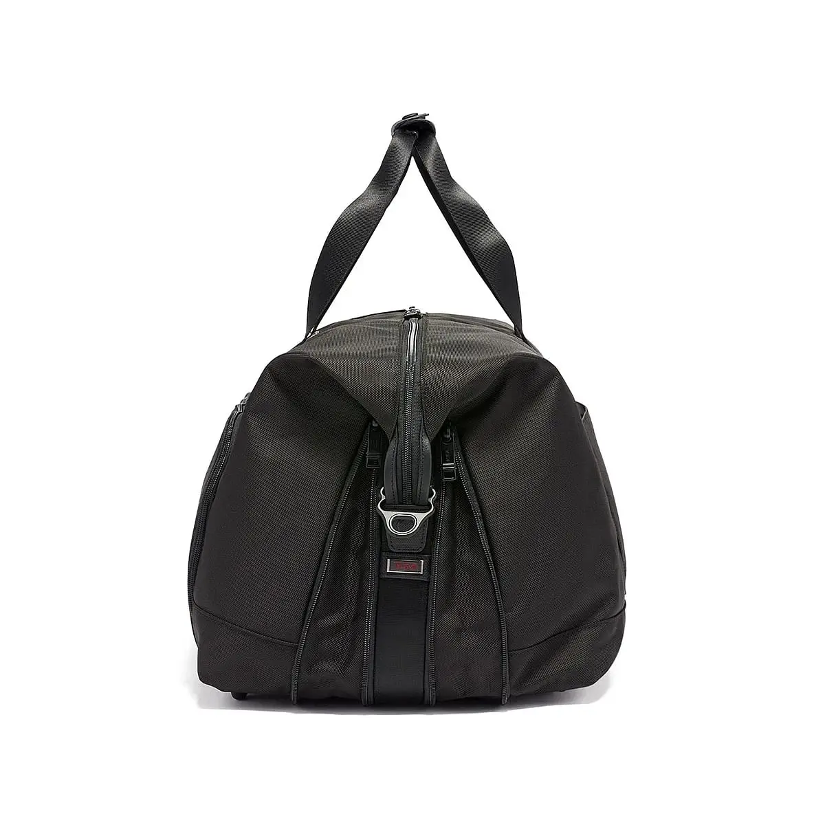Double Expansion Travel Satchel Duffel Black