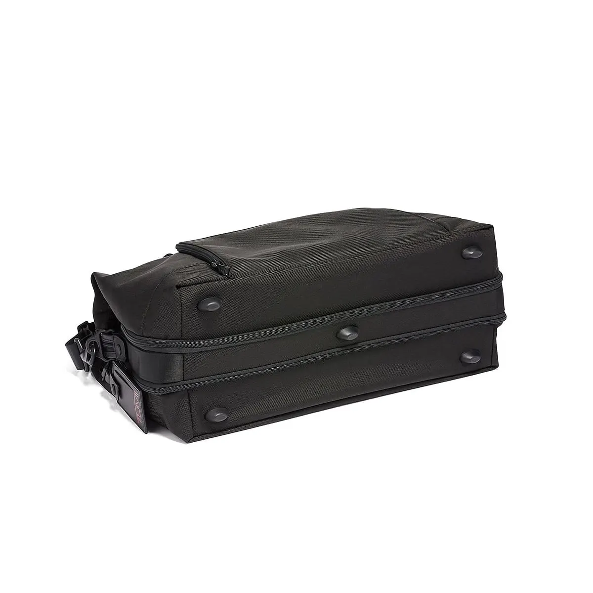Double Expansion Travel Satchel Duffel Black