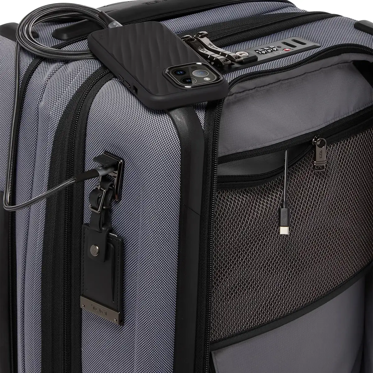 International Dual Access 4 Wheeled Carry On