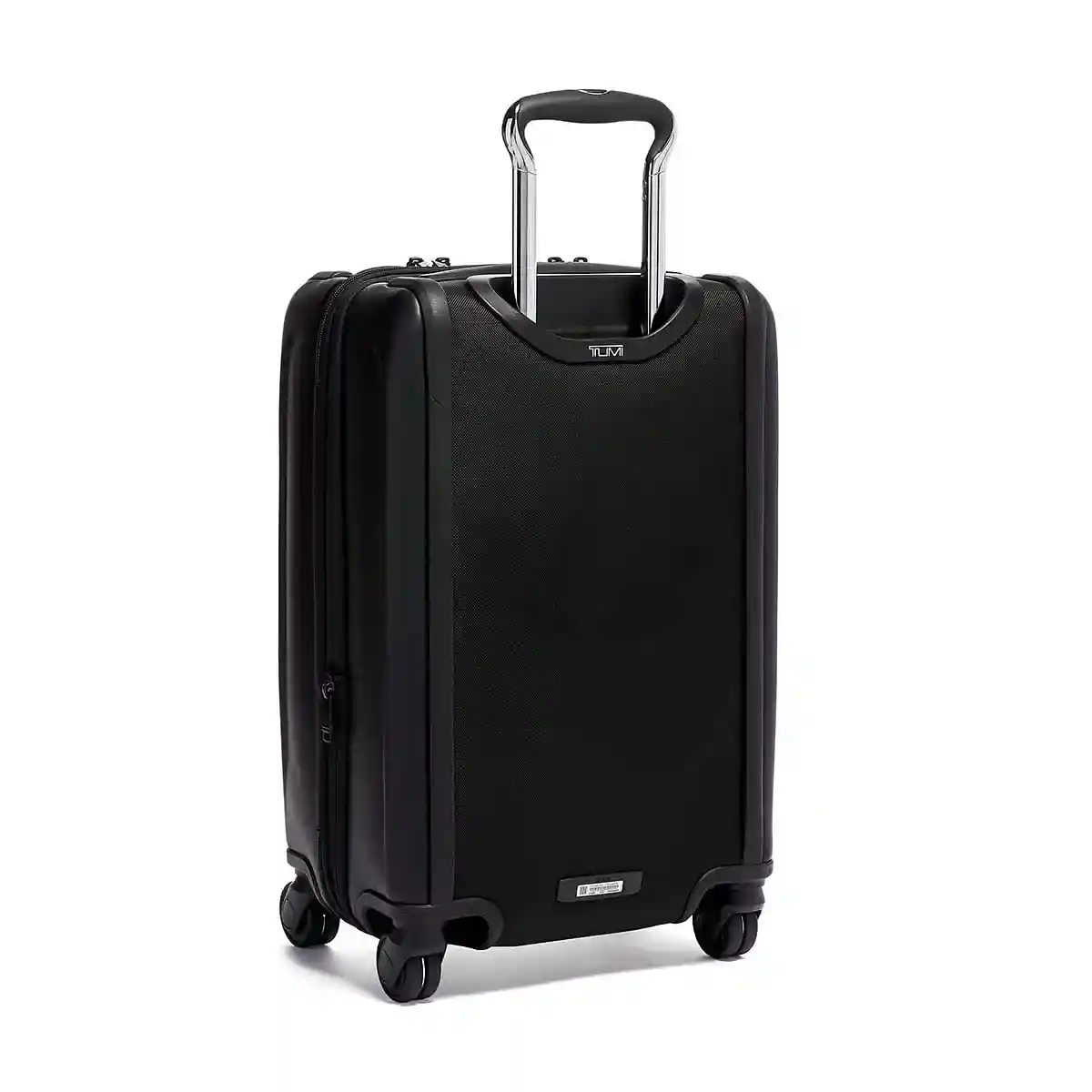 International Dual Access 4 Wheeled Carry-On Blk Chrome