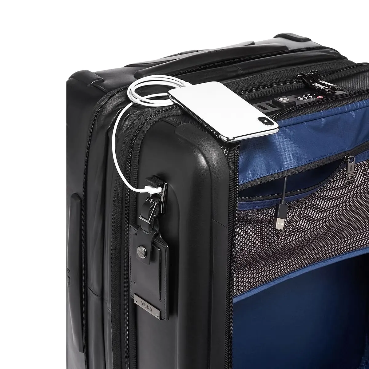 Continental Dual Access 4 Wheeled Carry-On Carbon