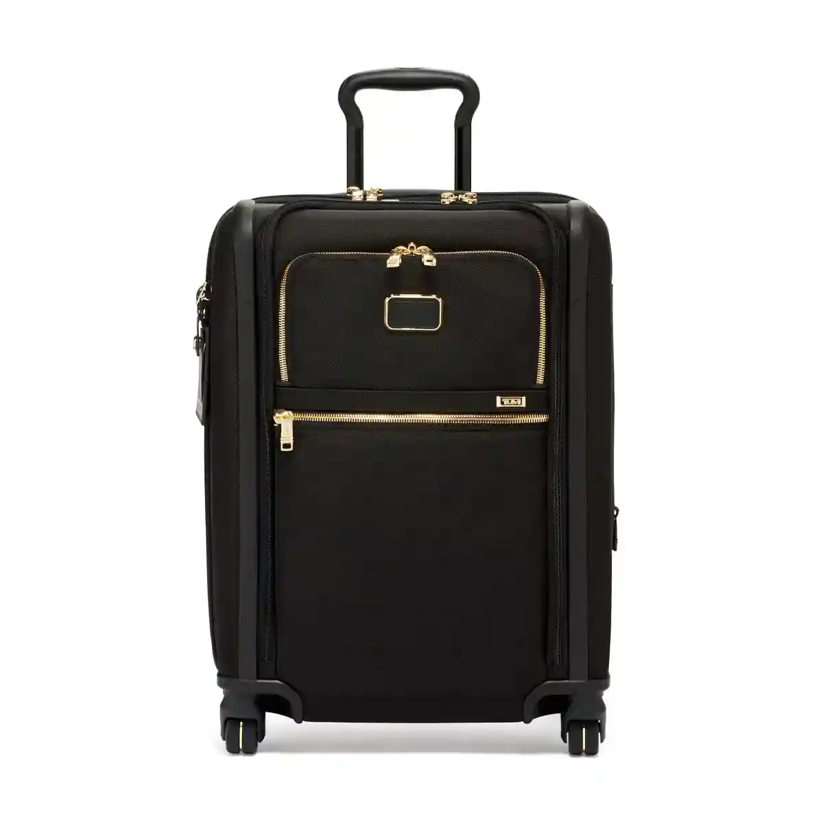 Continental Dual Access 4 Wheeled Carry-On Black/Gold