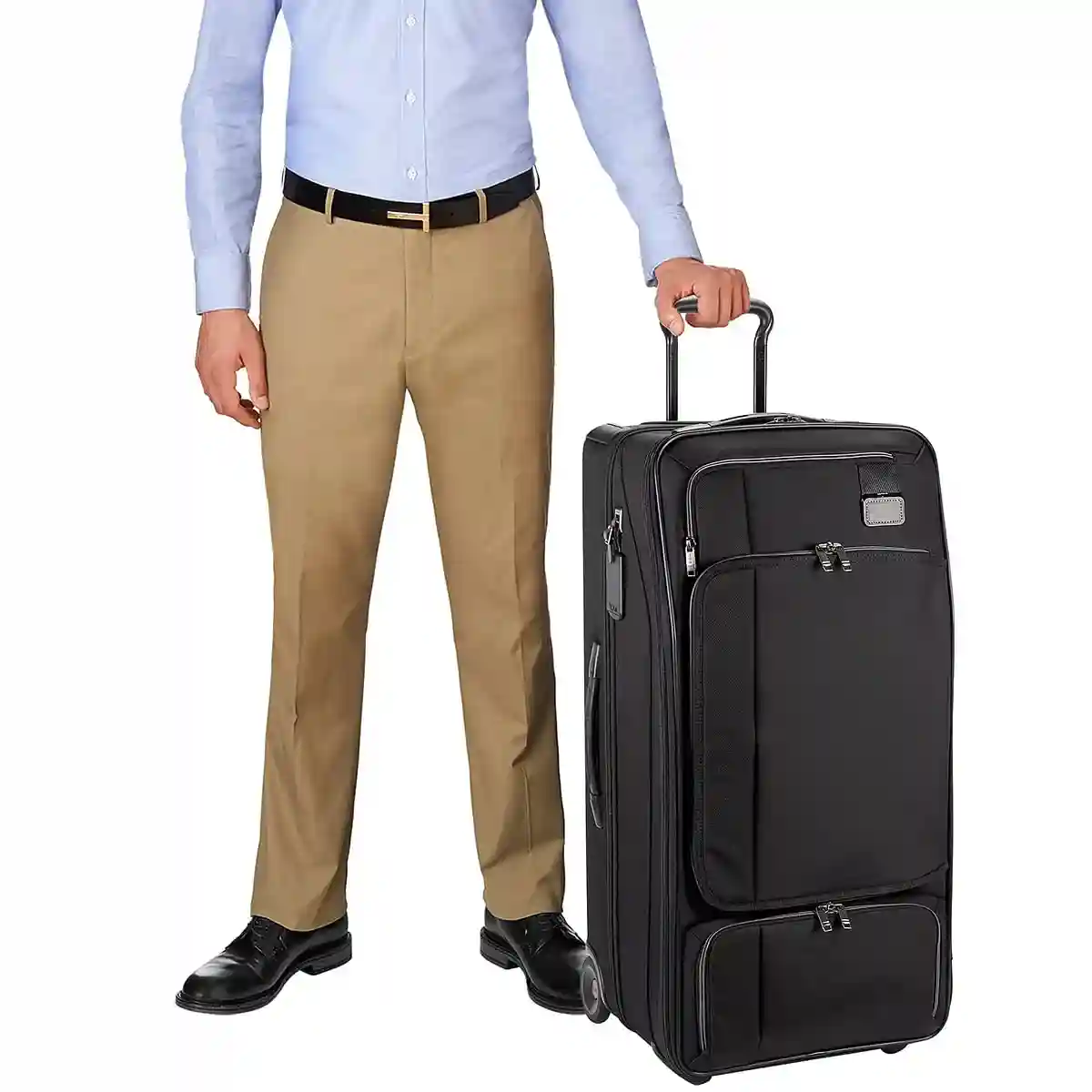 Wheeled Duffel Black Contrast