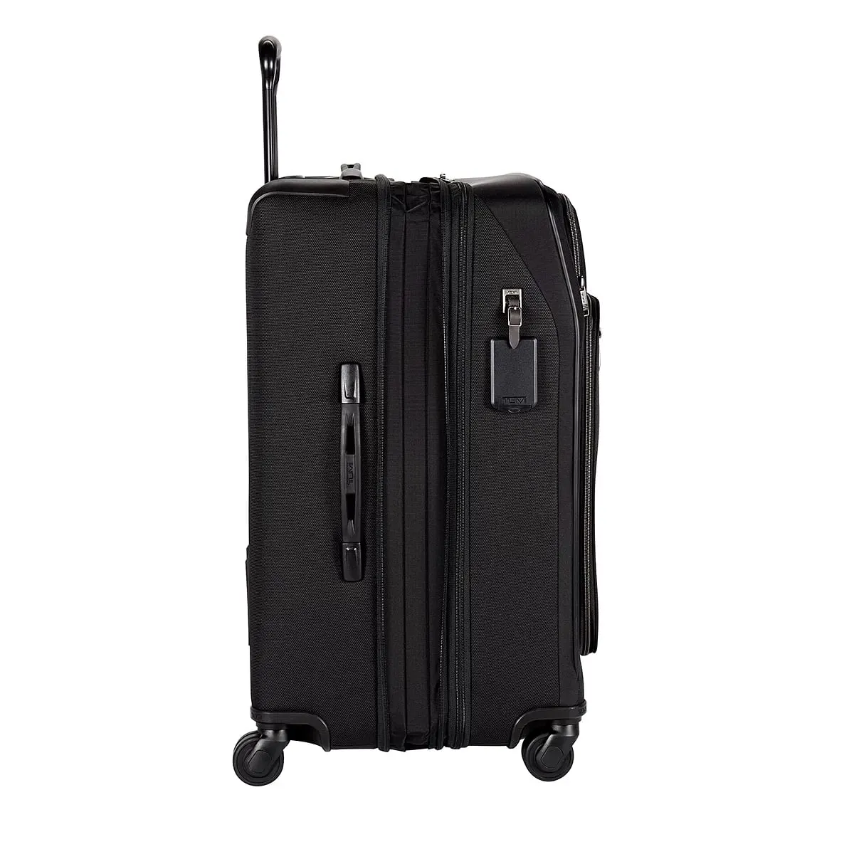 Short Trip Expandable Packing Case Checked Luggage Black Contrast