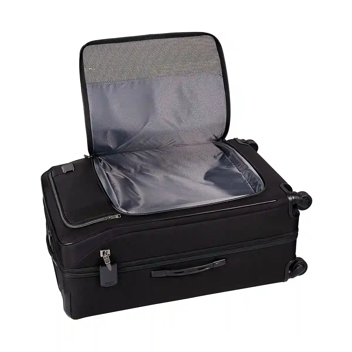 Extended Trip Expandable Packing Case Checked Luggage Black Contrast