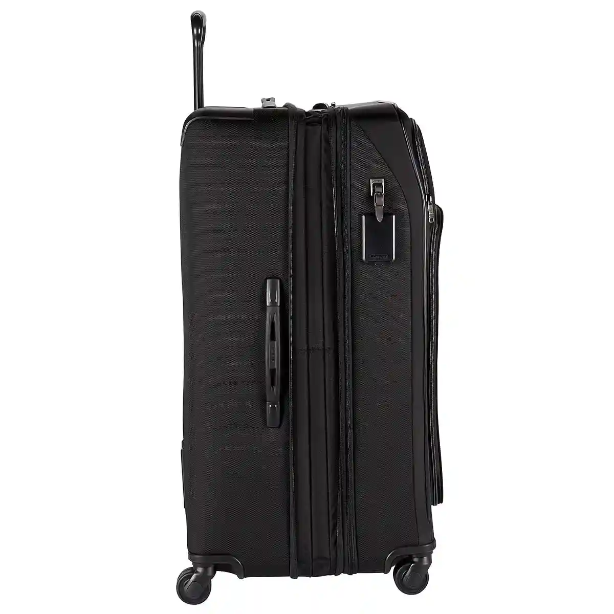Extended Trip Expandable Packing Case Checked Luggage Black Contrast