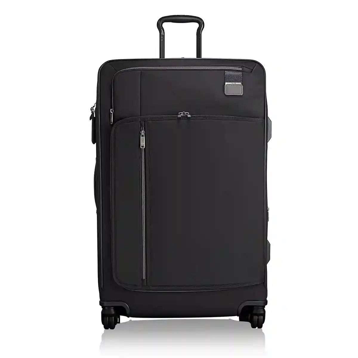 Extended Trip Expandable Packing Case Checked Luggage Black Contrast