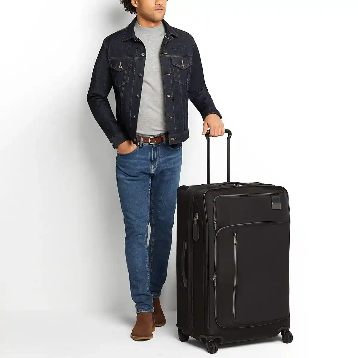 Extended Trip Expandable Packing Case Checked Luggage Ocean Blue