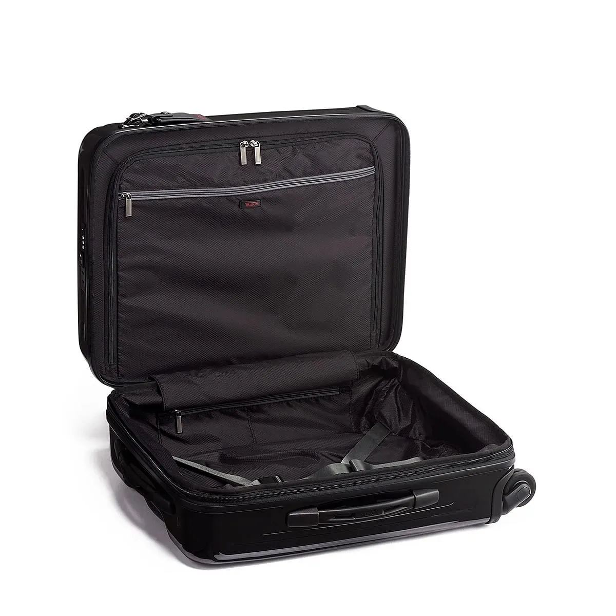V4 Continental Expandable 4 Wheeled Carry-On Black