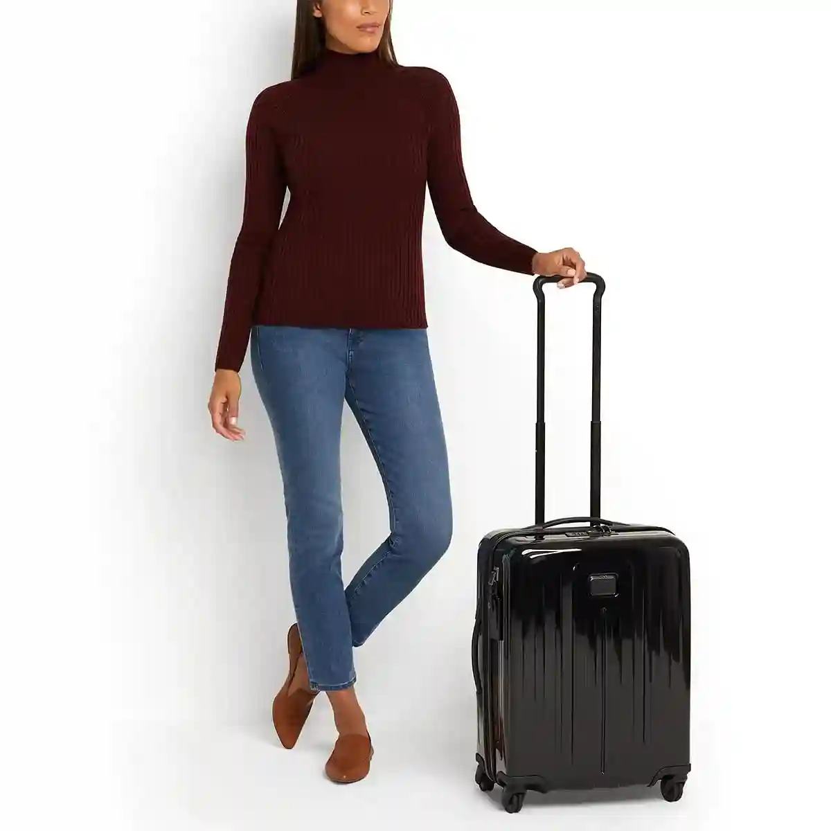 Continental Expandable 4 Wheeled Carry-On Mink