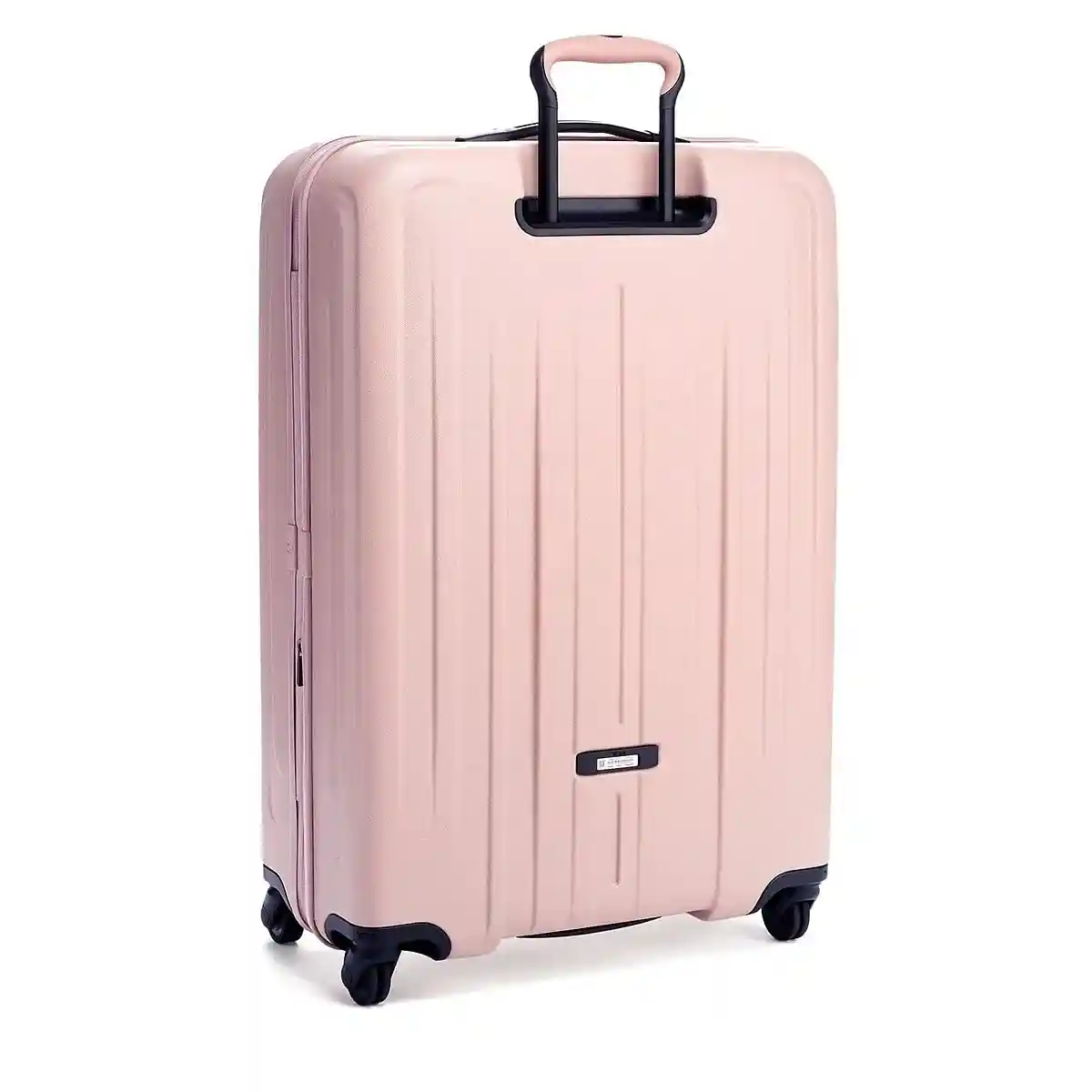 Extended Trip Expandable 4 Wheeled Packing Case Checked Luggage Pastel Pink