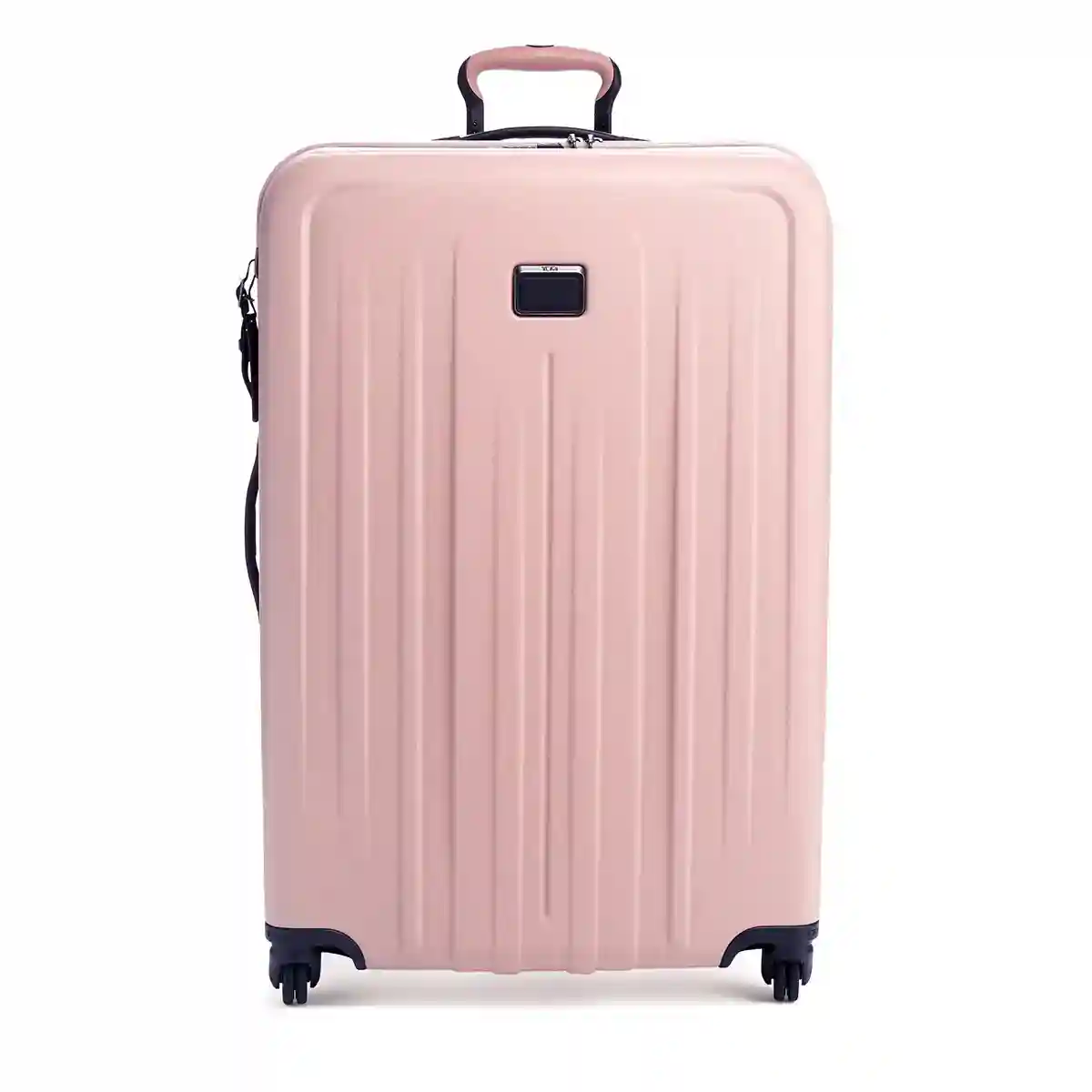 Extended Trip Expandable 4 Wheeled Packing Case Checked Luggage Pastel Pink