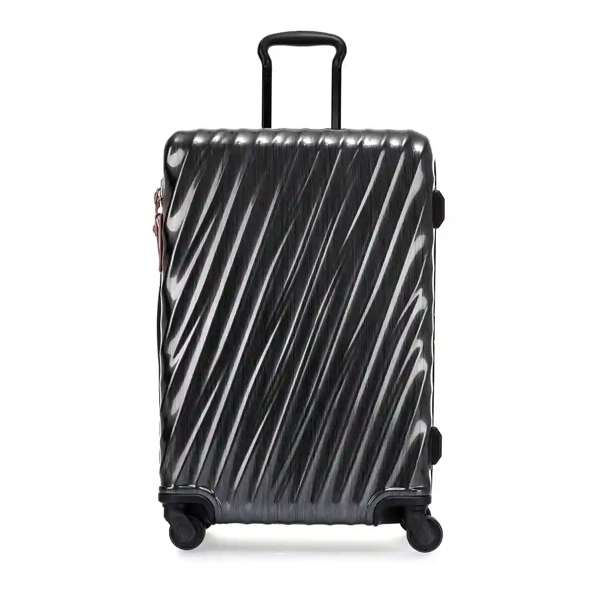 Short Trip Packing Case Checked Luggage Black/Pink