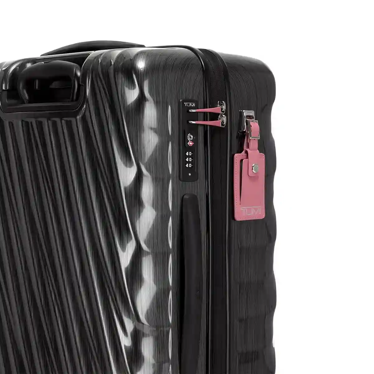 Short Trip Packing Case Checked Luggage Black/Pink