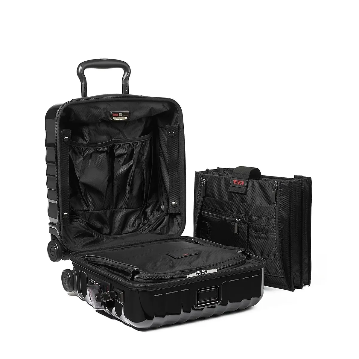 19 Degree Small Compact 4 Wheeled Brief