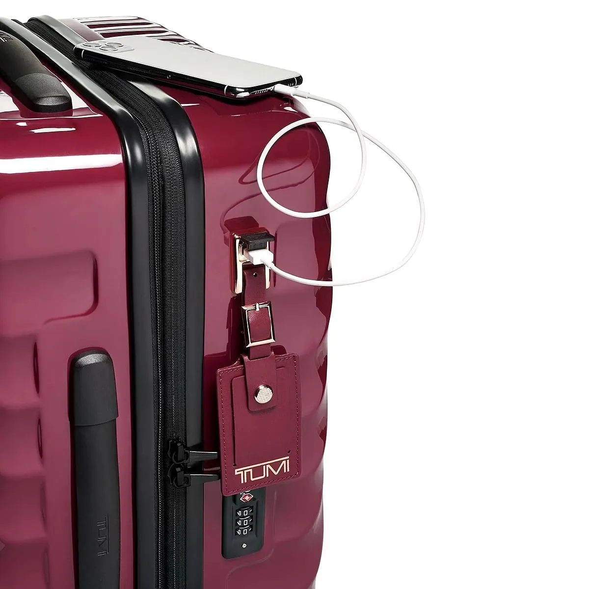 International Expandable 4 Wheeled Carry-On Berry