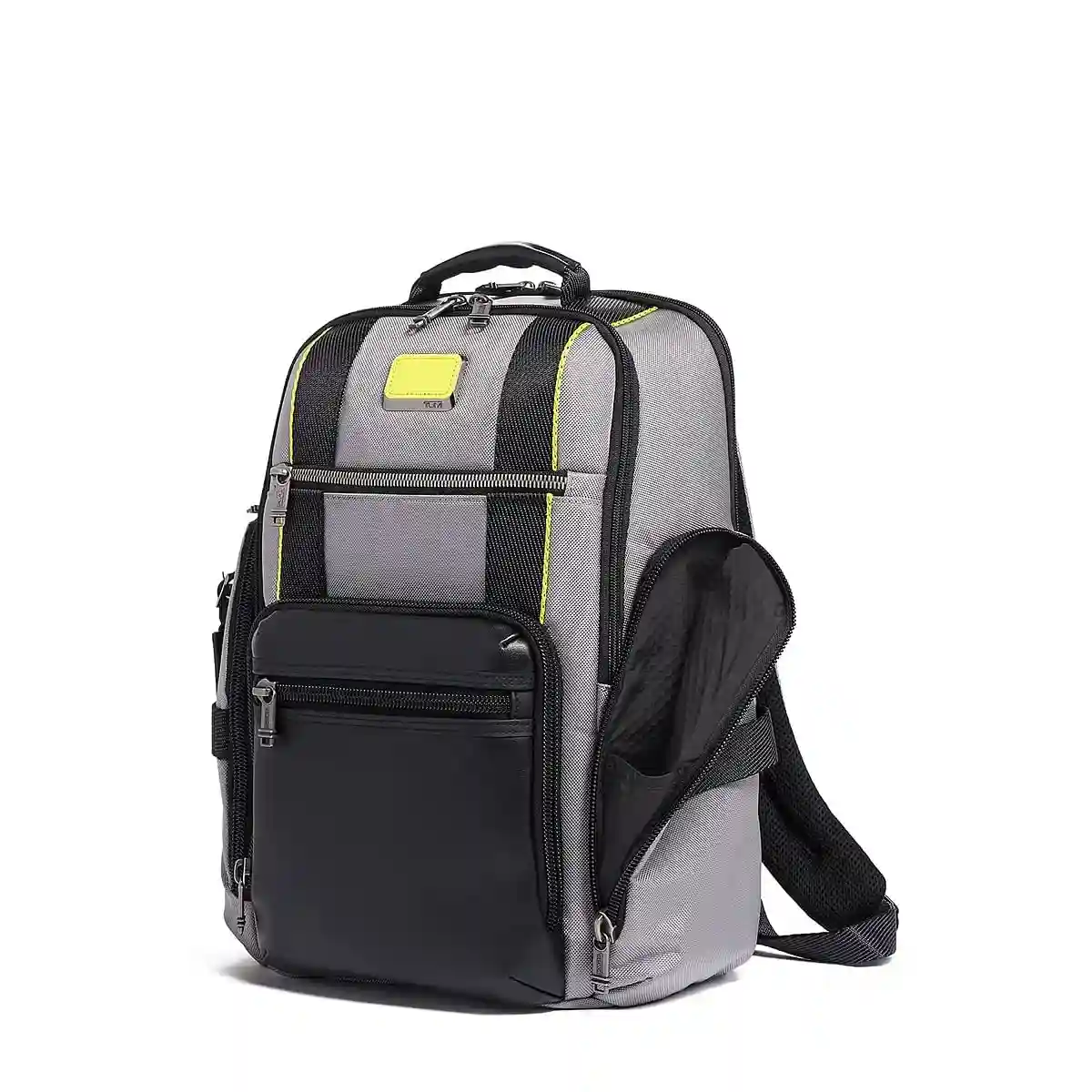 Sheppard Deluxe Brief Pack Backpacks Grey/Bright Lime