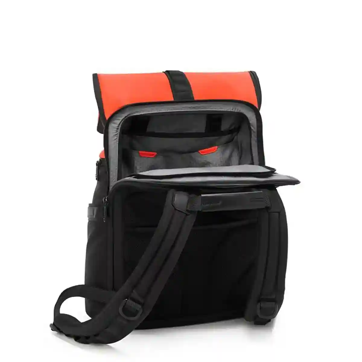 Logistics Flap Lid Backpack Bonfire Red