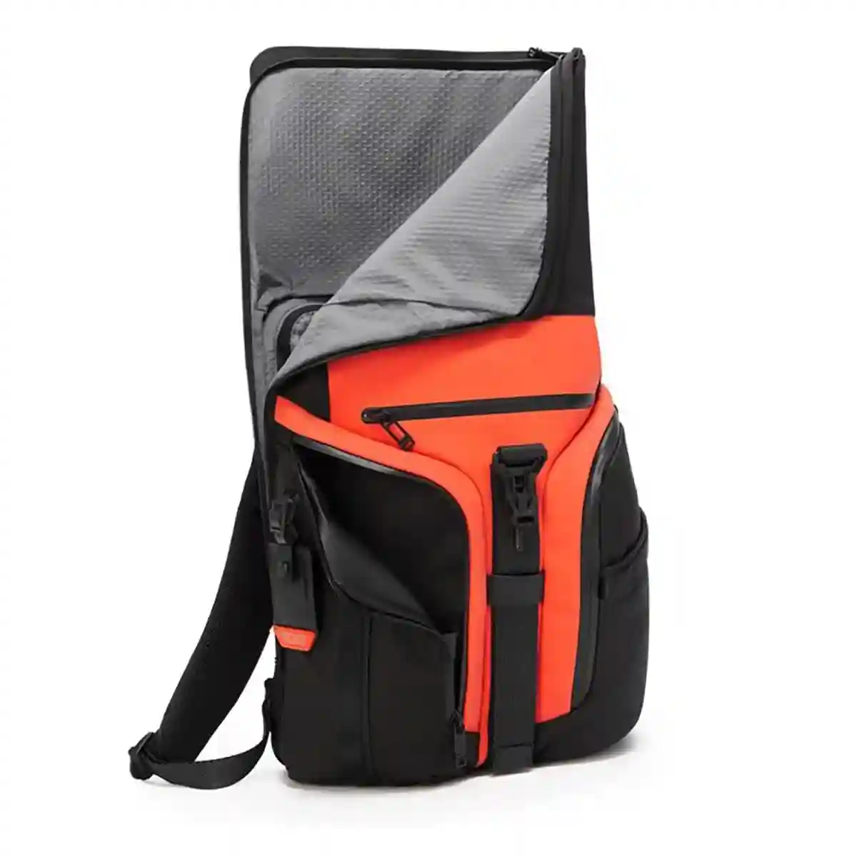 Logistics Flap Lid Backpack Bonfire Red