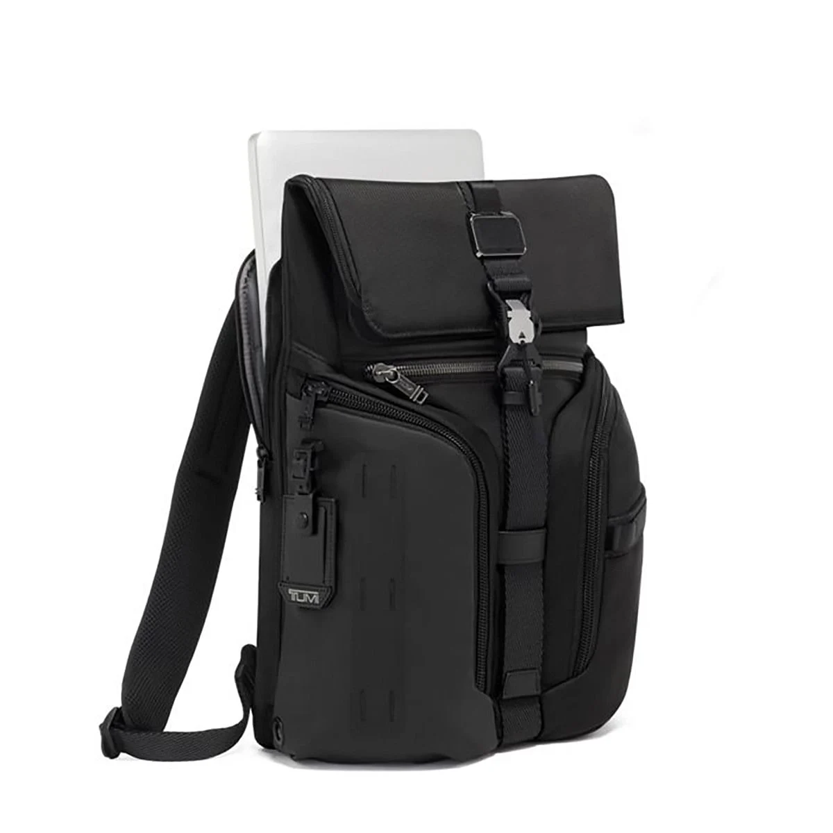 Alpha Bravo Logistics Flap Lid Backpack Black