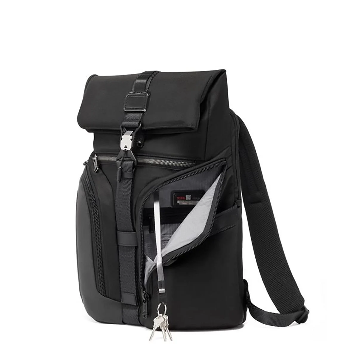 Alpha Bravo Logistics Flap Lid Backpack Black