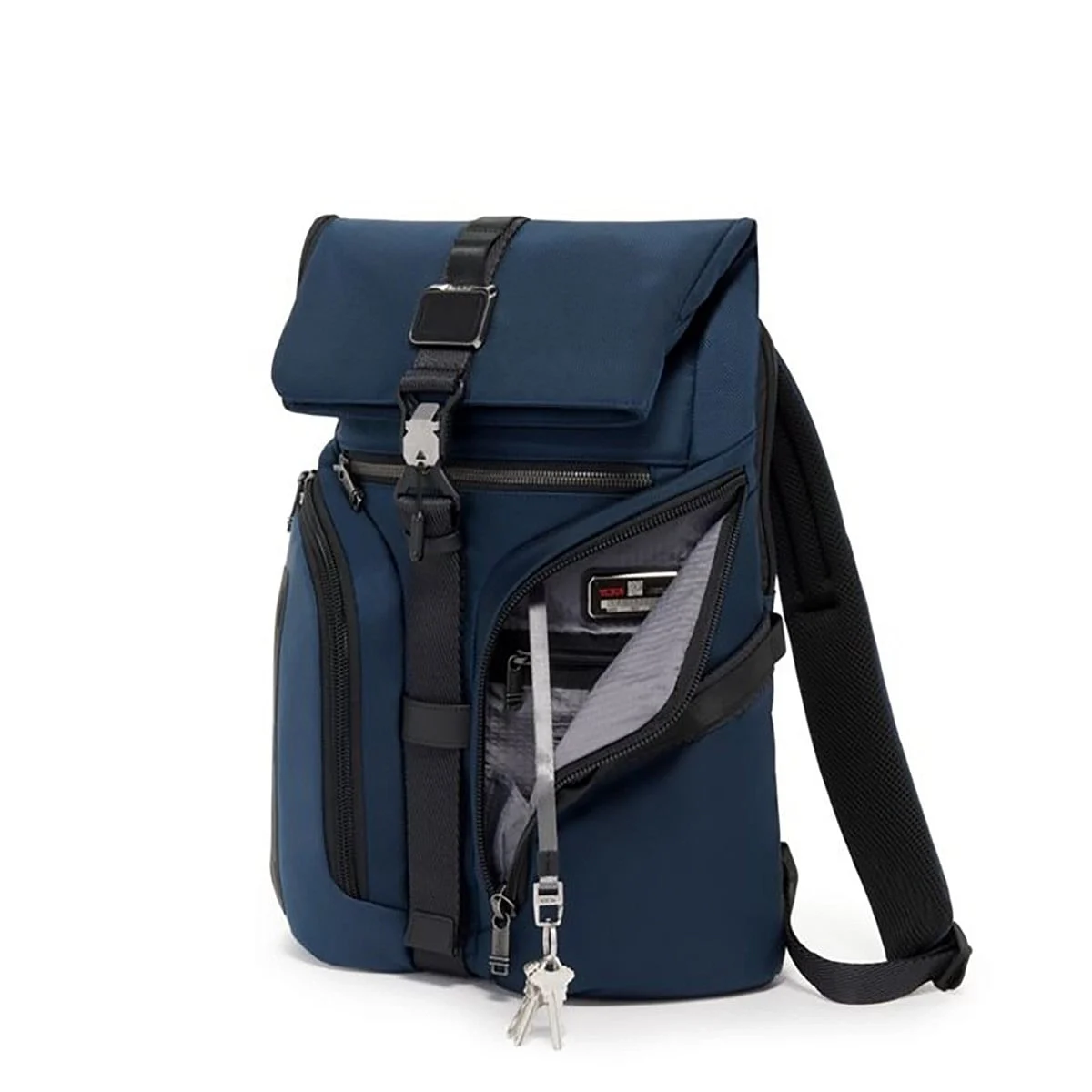 Alpha Bravo Logistics Flap Lid Backpack Navy