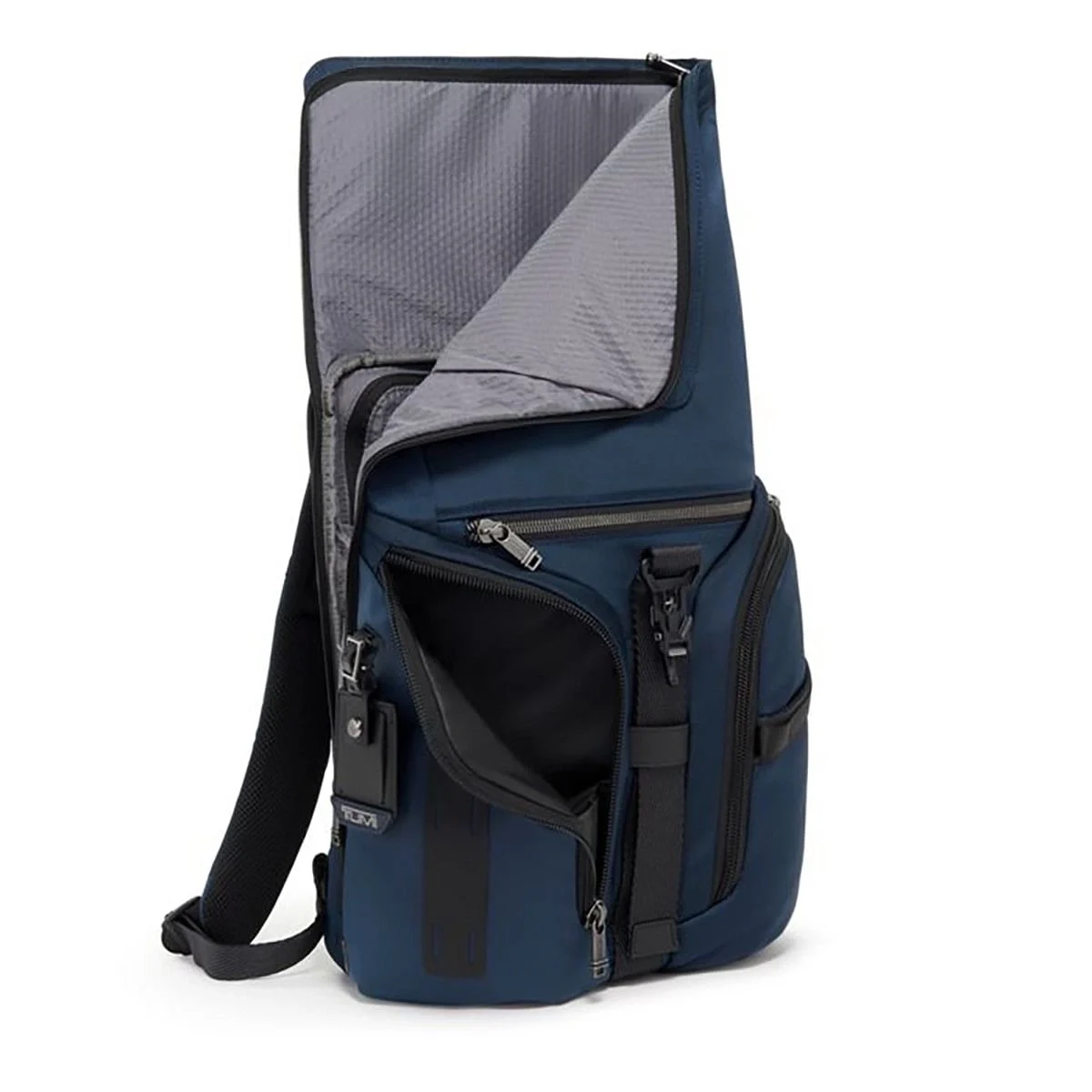 Alpha Bravo Logistics Flap Lid Backpack Navy