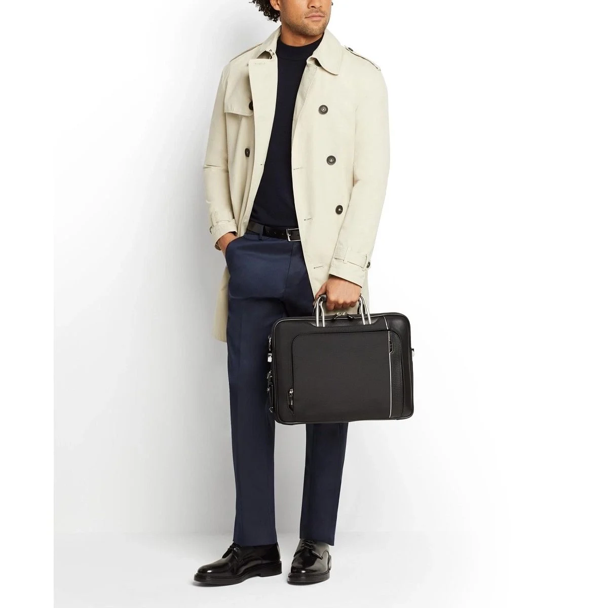 Hannover Slim Briefcase Navy