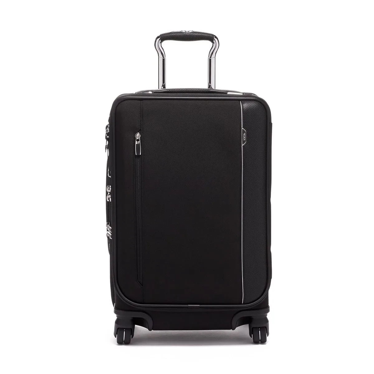 International Dual Access 4 Wheeled Carry-On Black