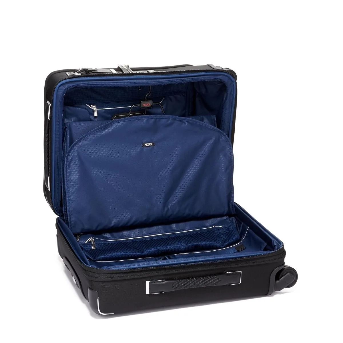 Continental Dual Access 4 Wheeled Carry-On Black