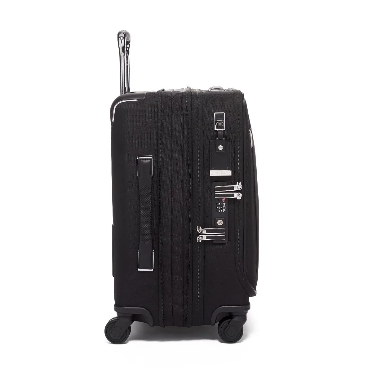 Continental Dual Access 4 Wheeled Carry-On Black
