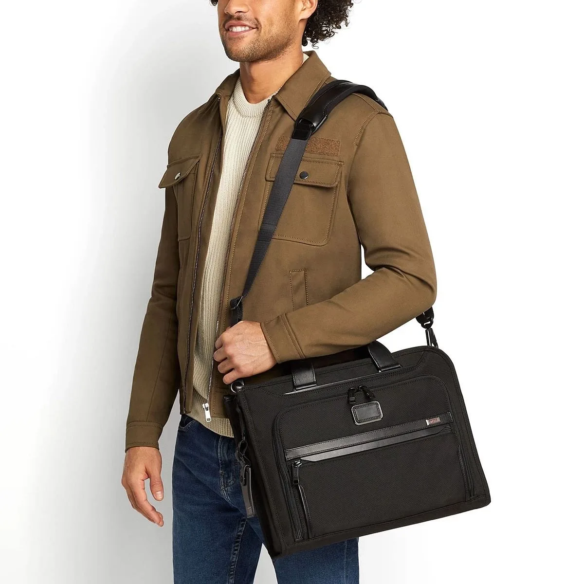 Slim Deluxe Portfolio Black