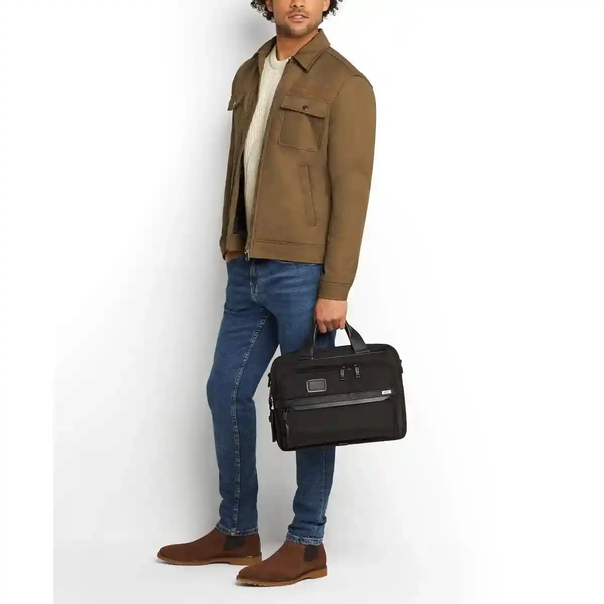 Small Screen Expandable Laptop Briefcase