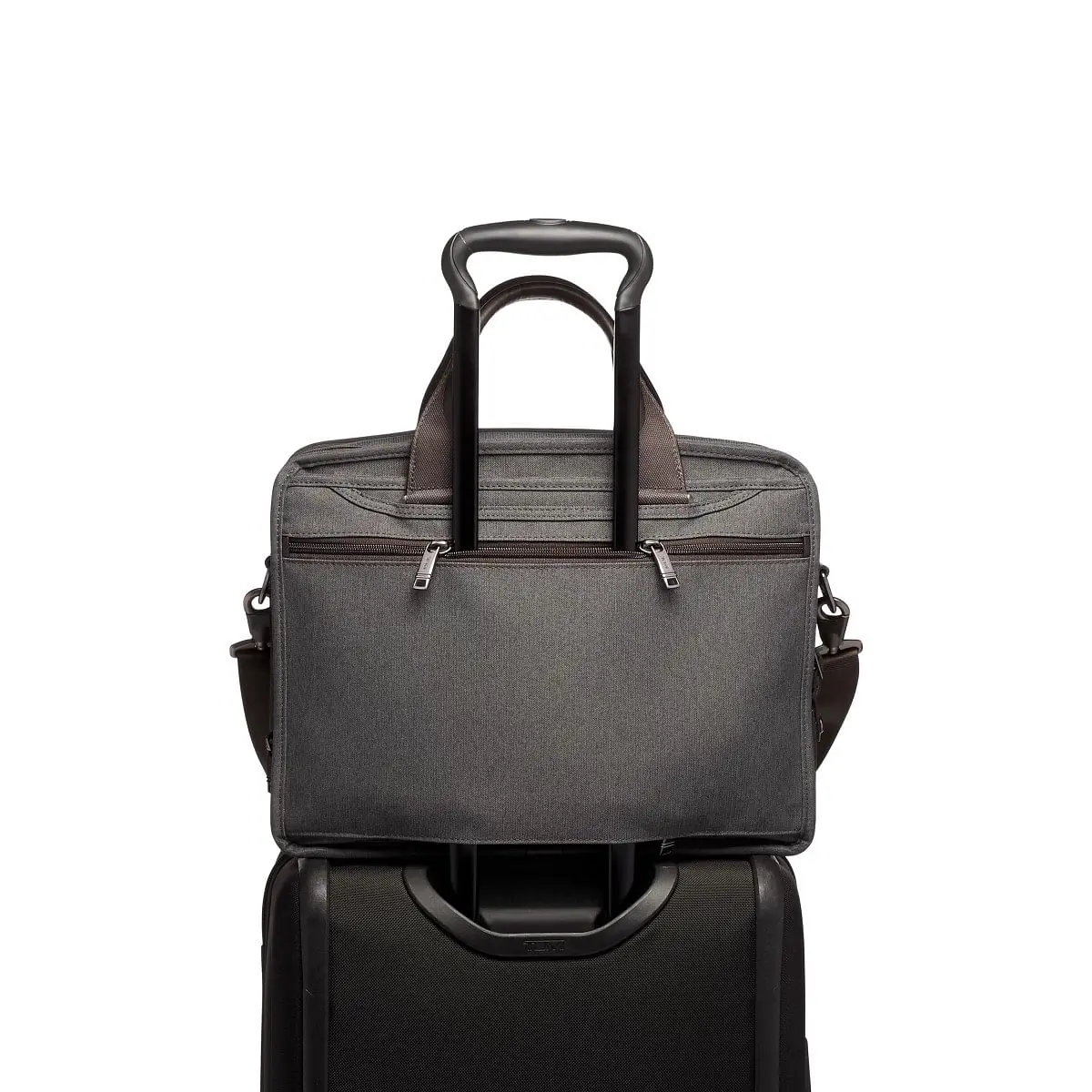 Expandable Organizer Laptop Briefcase Anthracite