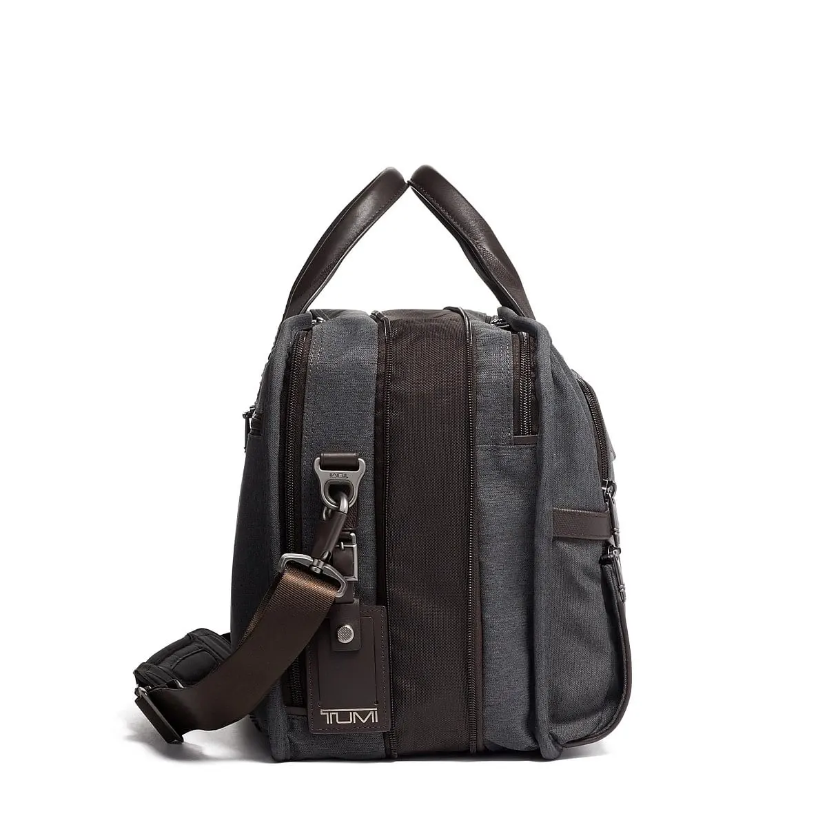 Expandable Organizer Laptop Briefcase Anthracite