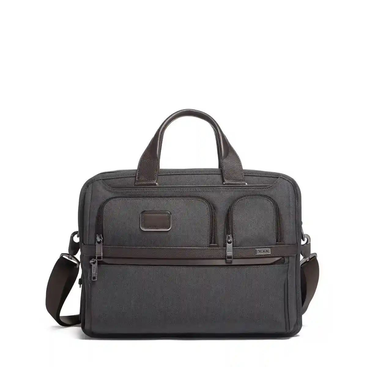 Expandable Organizer Laptop Briefcase Anthracite